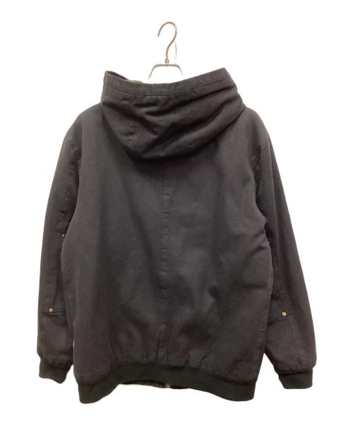 OCTOPUS ARMY（オクトパスアーミー）OCTOPUS ARMY (オクトパスアーミー) ダックアクティブパーカー ブラック サイズ:XLの古着・服飾アイテム