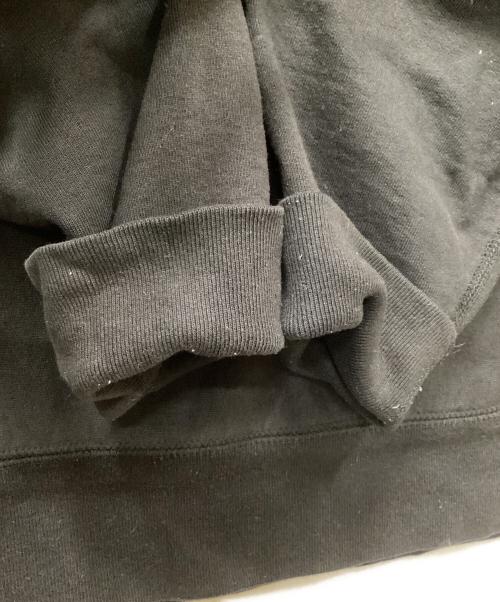 SUPREME（シュプリーム）SUPREME (シュプリーム) 18AW Perforated Leather Hooded Sweatshirt/パーファレイティド レザー フーディー スウェットシャツ ブラック サイズ:Mの古着・服飾アイテム