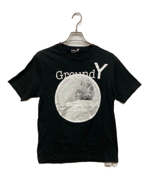 GROUND Y（グラウンドワイ）GROUND Y (グラウンドワイ) MMグラフィック Tシャツ ブラック サイズ:3の古着・服飾アイテム