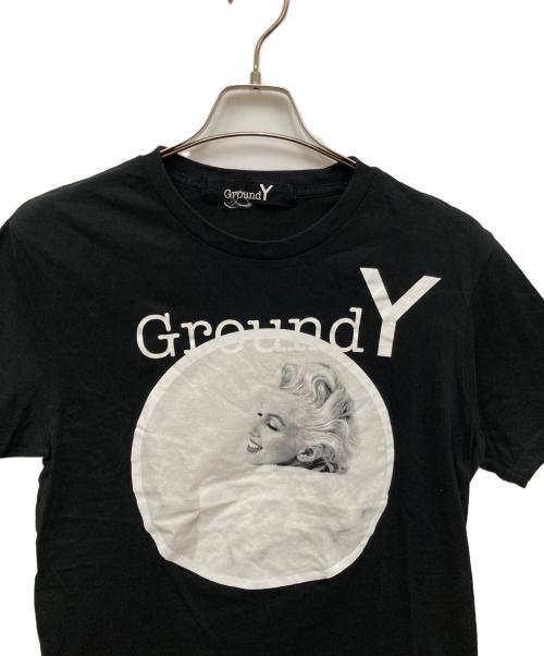 GROUND Y（グラウンドワイ）GROUND Y (グラウンドワイ) MMグラフィック Tシャツ ブラック サイズ:3の古着・服飾アイテム