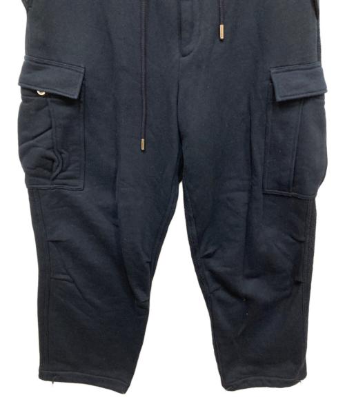 Name.（ネーム）Name. (ネーム) ASYMMETRIC SWEAT CARGO PANTS/アシンメトリックスウェットカーゴパンツ ネイビー サイズ:1の古着・服飾アイテム