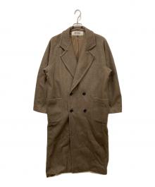 BASISBROEK（バージスブルック）の古着「KING ダブルコート」｜ブラウン