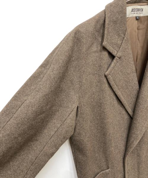 BASISBROEK（バージスブルック）BASISBROEK (バージスブルック) KING ダブルコート ブラウン サイズ:1の古着・服飾アイテム