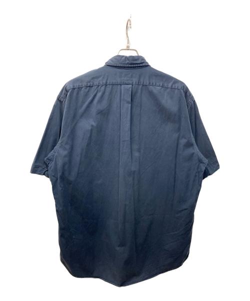 RALPH LAUREN（ラルフローレン）RALPH LAUREN (ラルフローレン) BLAKE SSシャツ/ブレイク ネイビー サイズ:記載なし(実寸参照)の古着・服飾アイテム