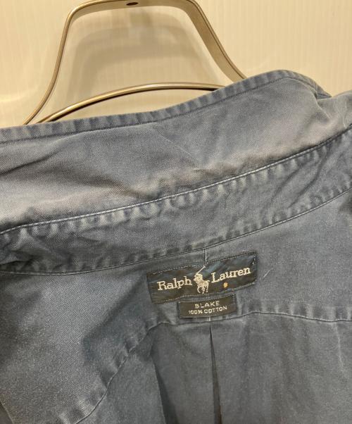 RALPH LAUREN（ラルフローレン）RALPH LAUREN (ラルフローレン) BLAKE SSシャツ/ブレイク ネイビー サイズ:記載なし(実寸参照)の古着・服飾アイテム