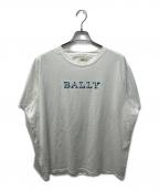BALLYバリー）の古着「刺繍Tシャツ」｜ホワイト