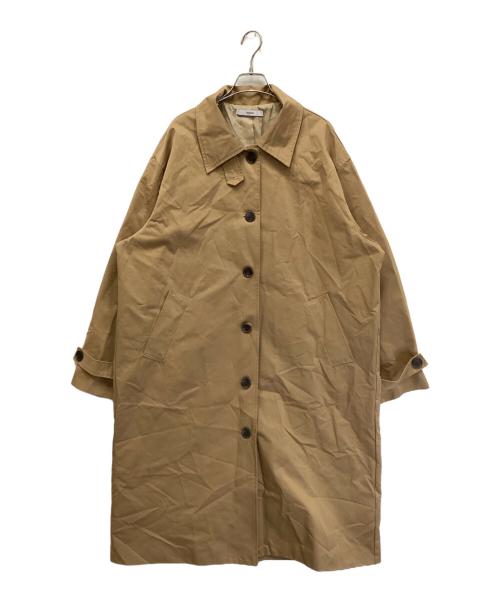 OHOTORO（オオトロ）OHOTORO (オオトロ) ツイルステンカラーコート ブラウン サイズ:記載無しの古着・服飾アイテム