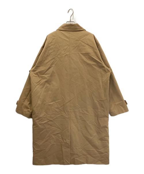OHOTORO（オオトロ）OHOTORO (オオトロ) ツイルステンカラーコート ブラウン サイズ:記載無しの古着・服飾アイテム