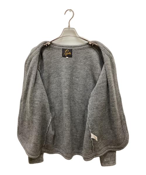 Needles（ニードルズ）Needles (ニードルズ) モヘアカーディガン グレー サイズ:Lの古着・服飾アイテム