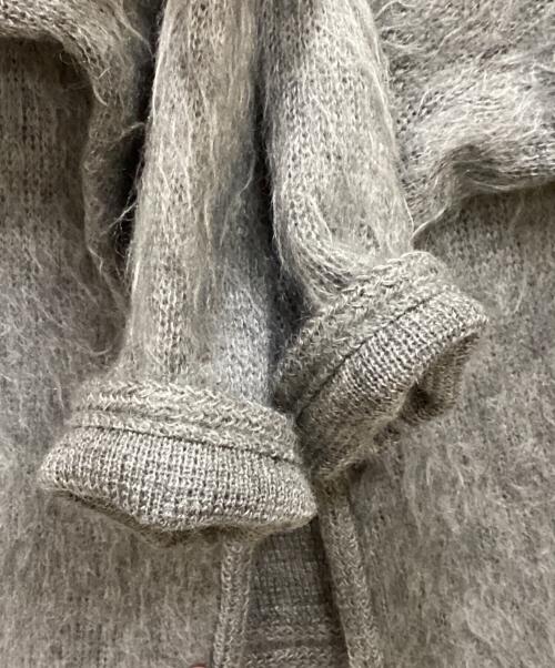 Needles（ニードルズ）Needles (ニードルズ) モヘアカーディガン グレー サイズ:Lの古着・服飾アイテム