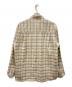 AURALEE (オーラリー) SUPER LIGHT WOOL CHECK SHIRT/スーパーライトウールチェックシャツ ベージュ サイズ:3：25000円