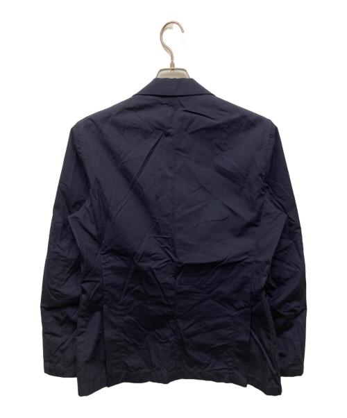 LARDINI（ラルディーニ）LARDINI (ラルディーニ) LIDO コットンポプリン2Bシャツジャケット ネイビー サイズ:XSの古着・服飾アイテム