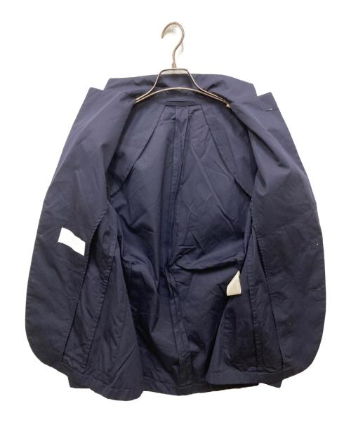 LARDINI（ラルディーニ）LARDINI (ラルディーニ) LIDO コットンポプリン2Bシャツジャケット ネイビー サイズ:XSの古着・服飾アイテム