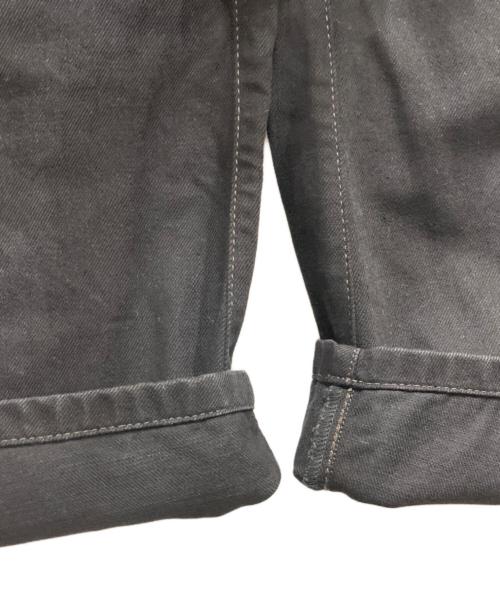 LEMAIRE（ルメール）LEMAIRE (ルメール) TWISTED BELTED PANTS/ツイステッドベルテッドデニムパンツ ブラック サイズ:XSの古着・服飾アイテム