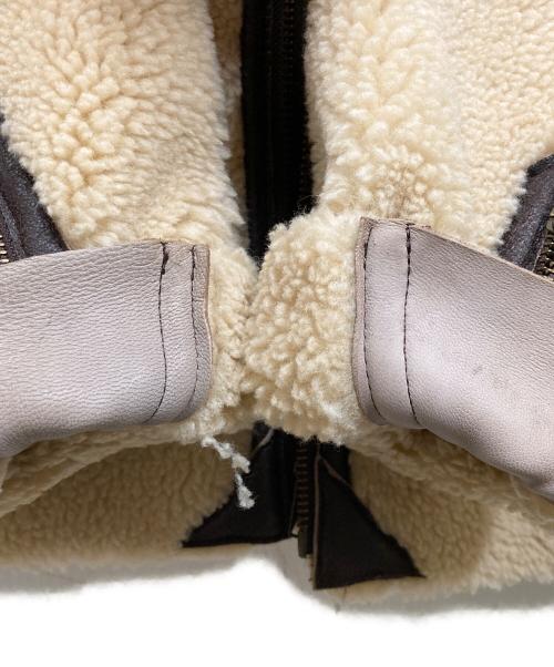 Schott（ショット）Schott (ショット) ボアB-3フライトジャケット ブラウン サイズ:Mの古着・服飾アイテム