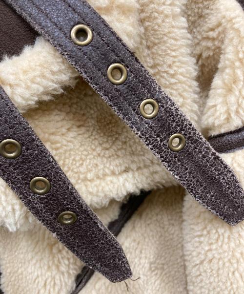 Schott（ショット）Schott (ショット) ボアB-3フライトジャケット ブラウン サイズ:Mの古着・服飾アイテム