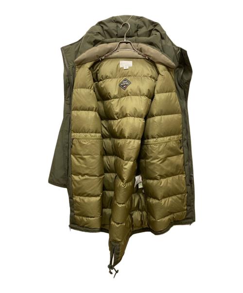 nanamica（ナナミカ）nanamica (ナナミカ) GORE-TEX Long Down Coat/ゴアテックスロングダウンコート グリーン サイズ:Mの古着・服飾アイテム