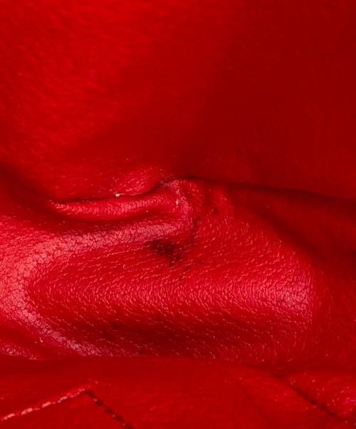 CELINE（セリーヌ）CELINE (セリーヌ) サークルロゴプレートレザーショルダーバッグ イエローの古着・服飾アイテム