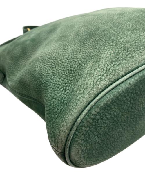 COACH（コーチ）COACH (コーチ) スエードショルダーバッグ グリーンの古着・服飾アイテム