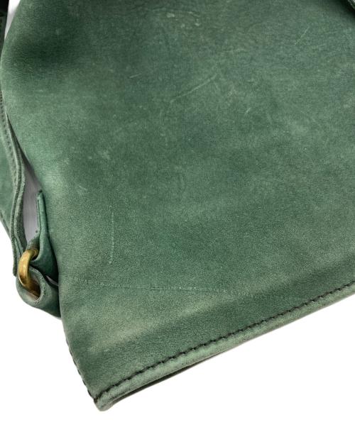 COACH（コーチ）COACH (コーチ) スエードショルダーバッグ グリーンの古着・服飾アイテム
