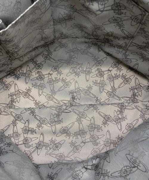 Vivienne Westwood（ヴィヴィアンウエストウッド）Vivienne Westwood (ヴィヴィアンウエストウッド) サフィアーノトートバッグ ブラックの古着・服飾アイテム