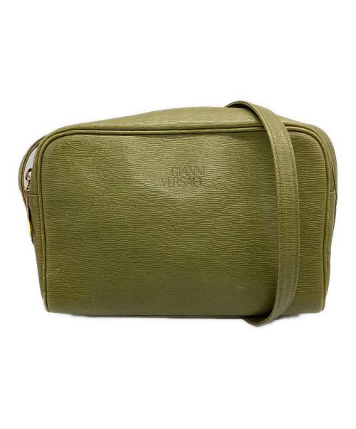 GIANNI VERSACE（ジャンニ・ヴェルサーチ）GIANNI VERSACE (ジャンニ・ヴェルサーチ) ショルダーバッグ グリーンの古着・服飾アイテム