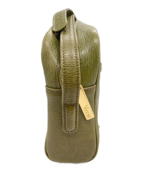 GIANNI VERSACE（ジャンニ・ヴェルサーチ）GIANNI VERSACE (ジャンニ・ヴェルサーチ) ショルダーバッグ グリーンの古着・服飾アイテム