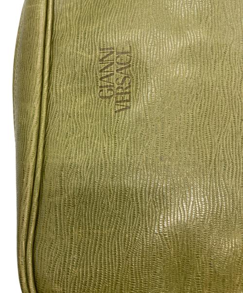 GIANNI VERSACE（ジャンニ・ヴェルサーチ）GIANNI VERSACE (ジャンニ・ヴェルサーチ) ショルダーバッグ グリーンの古着・服飾アイテム
