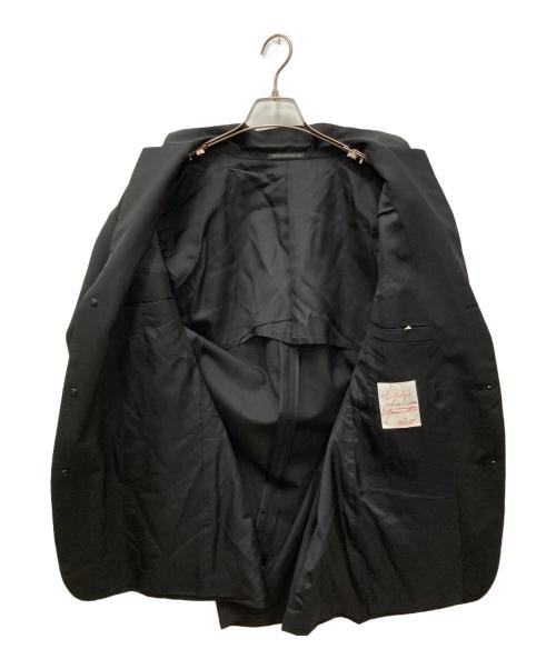 Yohji Yamamoto COSTUME D'HOMME（ヨウジヤマモトコスチュームドオム）Yohji Yamamoto COSTUME D'HOMME (ヨウジヤマモトコスチュームドオム) ウールモヘア3Bセットアップスーツ ブラック サイズ:3の古着・服飾アイテム