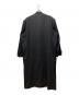 Yohji Yamamoto pour homme (ヨウジヤマモト プールオム) 80-90s丸文字ロゴ立ち襟スーパーロングコート ブラック サイズ:M：70000円