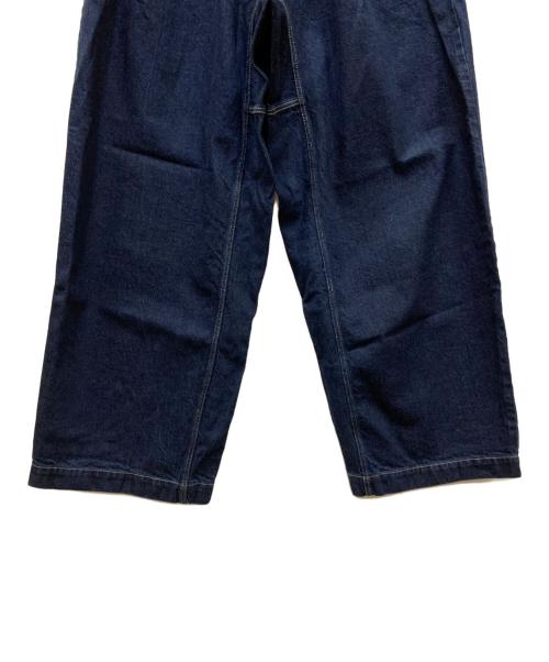 My Beautiful Landlet（マイビューティフルランドレット）My Beautiful Landlet (マイビューティフルランドレット) ワイドデニムパンツ インディゴ サイズ:1の古着・服飾アイテム