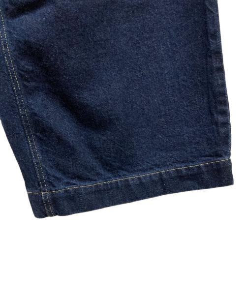 My Beautiful Landlet（マイビューティフルランドレット）My Beautiful Landlet (マイビューティフルランドレット) ワイドデニムパンツ インディゴ サイズ:1の古着・服飾アイテム