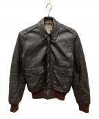 L.L.Beanエルエルビーン）の古着「A2ゴートレザージャケット」｜ブラウン