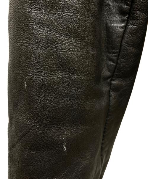 L.L.Bean（エルエルビーン）L.L.Bean (エルエルビーン) A2ゴートレザージャケット ブラウン サイズ:34の古着・服飾アイテム