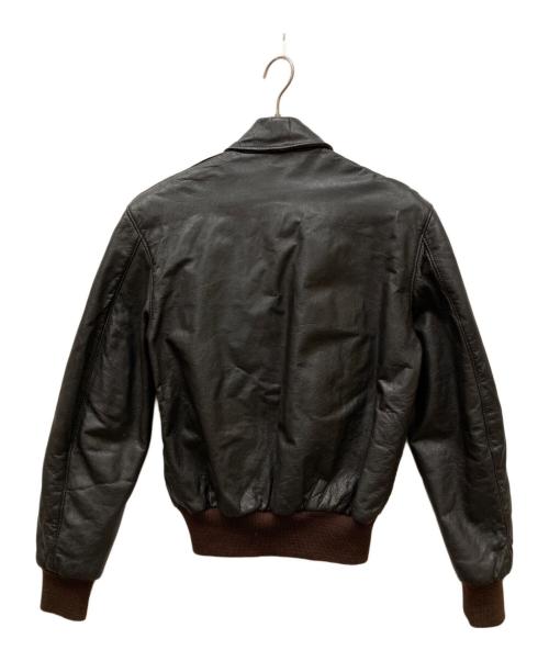 L.L.Bean（エルエルビーン）L.L.Bean (エルエルビーン) A2ゴートレザージャケット ブラウン サイズ:34の古着・服飾アイテム