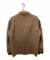 SUNSEA (サンシー) CUT OFF MELTON JACKET/カットオフメルトンジャケット ブラウン サイズ:3：10000円