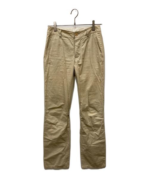 HELMUT LANG（ヘルムートラング）HELMUT LANG (ヘルムートラング) ボンテージパンツ ベージュ サイズ:Mの古着・服飾アイテム