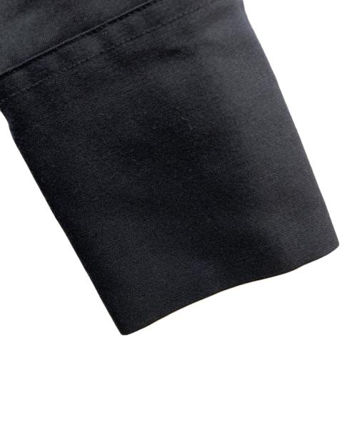 mizuiro-ind（ミズイロインド）mizuiro-ind (ミズイロインド) バンドカラーオーバーサイズシャツ ネイビー サイズ:FREEの古着・服飾アイテム