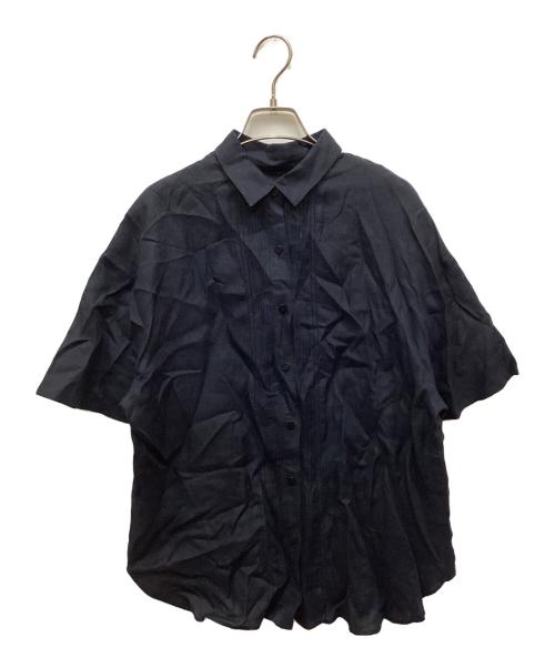 MACKINTOSH（マッキントッシュ）MACKINTOSH (マッキントッシュ) リネンシャツ ネイビー サイズ:38の古着・服飾アイテム