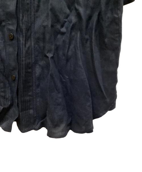 MACKINTOSH（マッキントッシュ）MACKINTOSH (マッキントッシュ) リネンシャツ ネイビー サイズ:38の古着・服飾アイテム