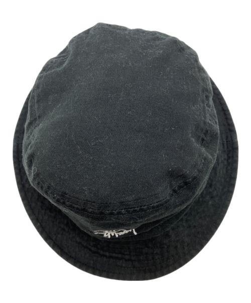 stussy（ステューシー）stussy (ステューシー) バケットハット ブラック サイズ:なしの古着・服飾アイテム
