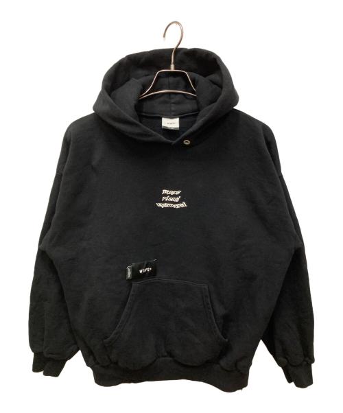 WTAPS（ダブルタップス）WTAPS (ダブルタップス) プルオーバーパーカー ブラック サイズ:02の古着・服飾アイテム