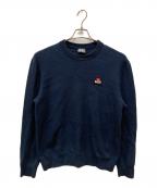 DIESELディーゼル）の古着「クルーネックニット」｜ネイビー