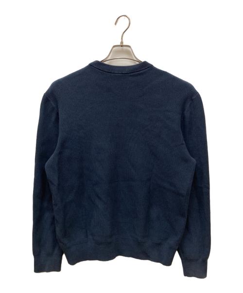 DIESEL（ディーゼル）DIESEL (ディーゼル) クルーネックニット ネイビー サイズ:Mの古着・服飾アイテム