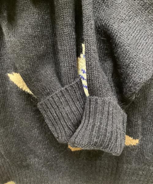 WEEKEND Max Mara（ウィークエンド マックスマーラ）Weekend Max Mara (ウィークエンド マックスマーラ) OMBROSA  アルパカ ウール ニット ネイビー サイズ:Sの古着・服飾アイテム