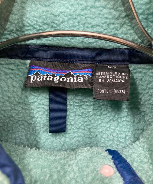 Patagonia（パタゴニア）Patagonia (パタゴニア) シンチラスナップT ミントグリーン サイズ:XSの古着・服飾アイテム