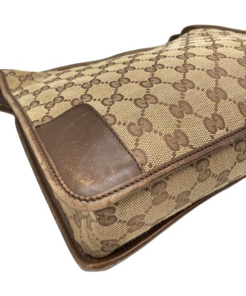 GUCCI（グッチ）GUCCI (グッチ) ワンショルダーバッグ ブラウンの古着・服飾アイテム
