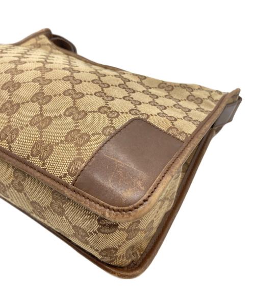 GUCCI（グッチ）GUCCI (グッチ) ワンショルダーバッグ ブラウンの古着・服飾アイテム