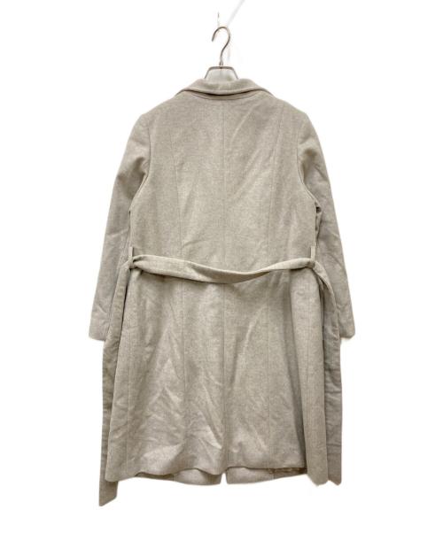 UNTITLED（アンタイトル）UNTITLED (アンタイトル) ウール比翼コート グレー サイズ:42の古着・服飾アイテム