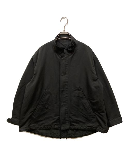 THE RERACS（ザ リラクス）THE RERACS (ザ リラクス) LOOSE SHORT MODS COAT/ルーズショートモッズコート ブラック サイズ:36の古着・服飾アイテム